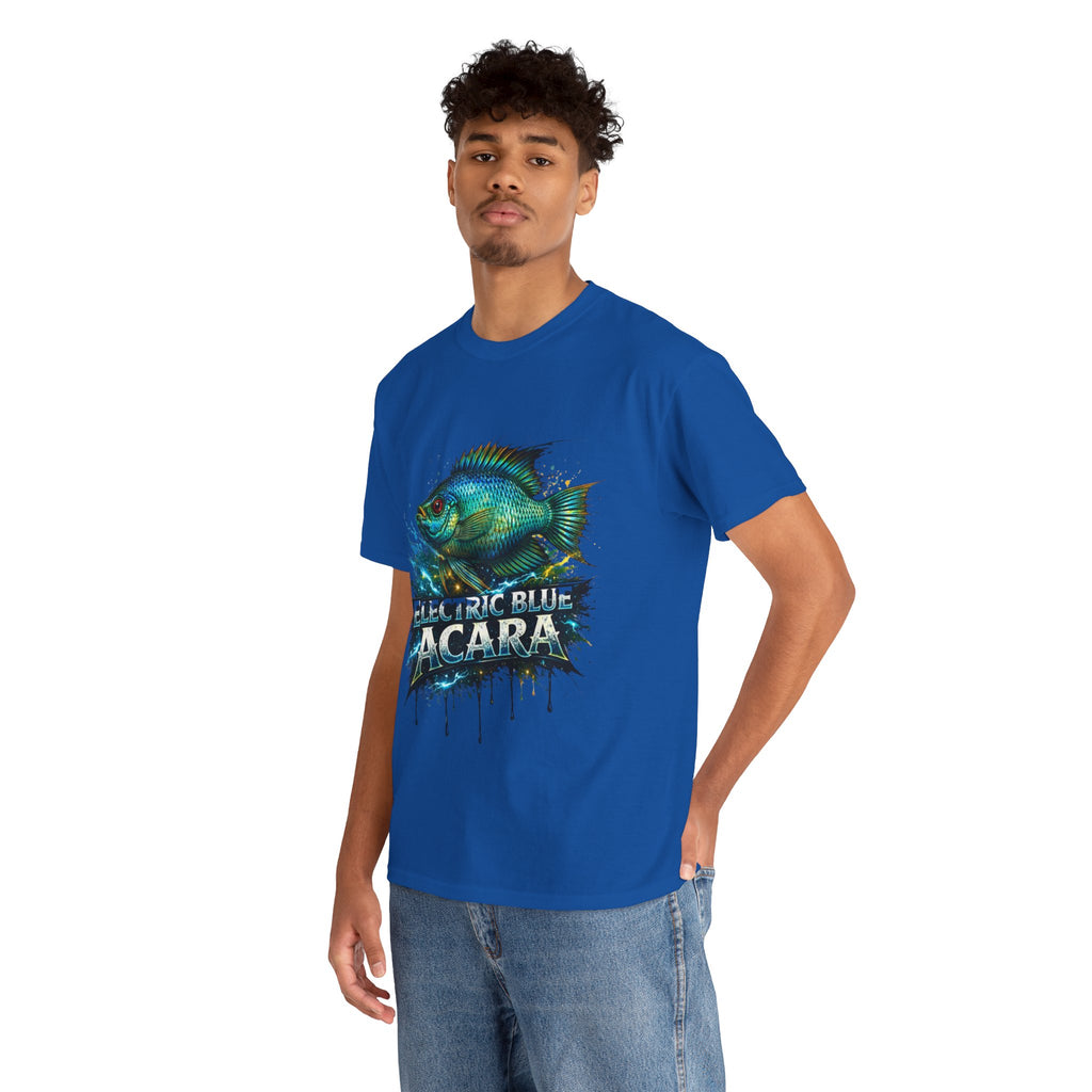 Electric Blue Acara – Premium Graphic Tee
