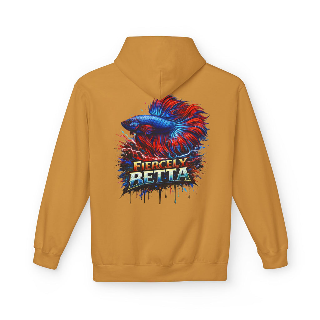 Fiercely Betta Hoodie – Colorful Betta Fish Graphic Pullover