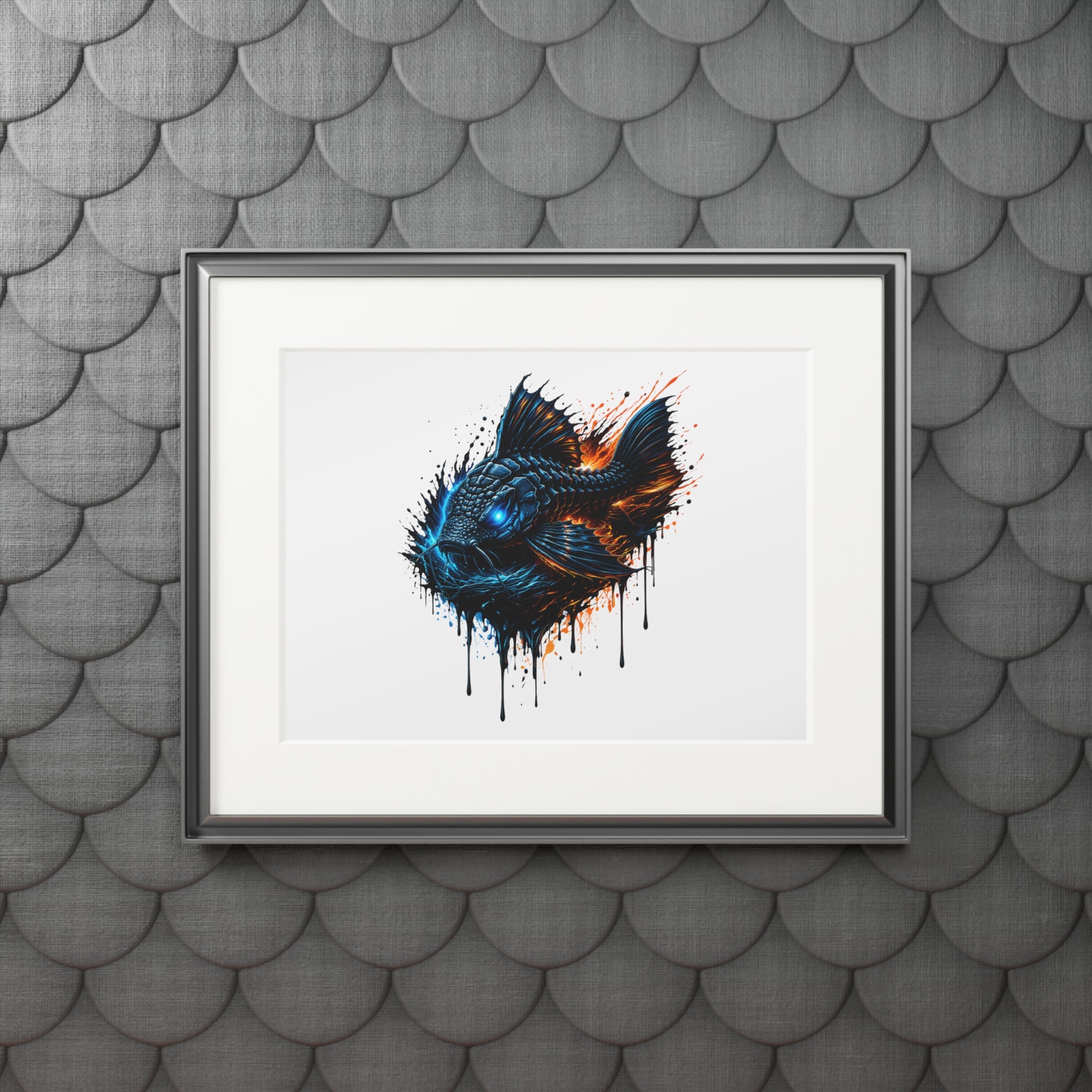 Armored Pleco L-185 – Premium Matted Fine Art Print