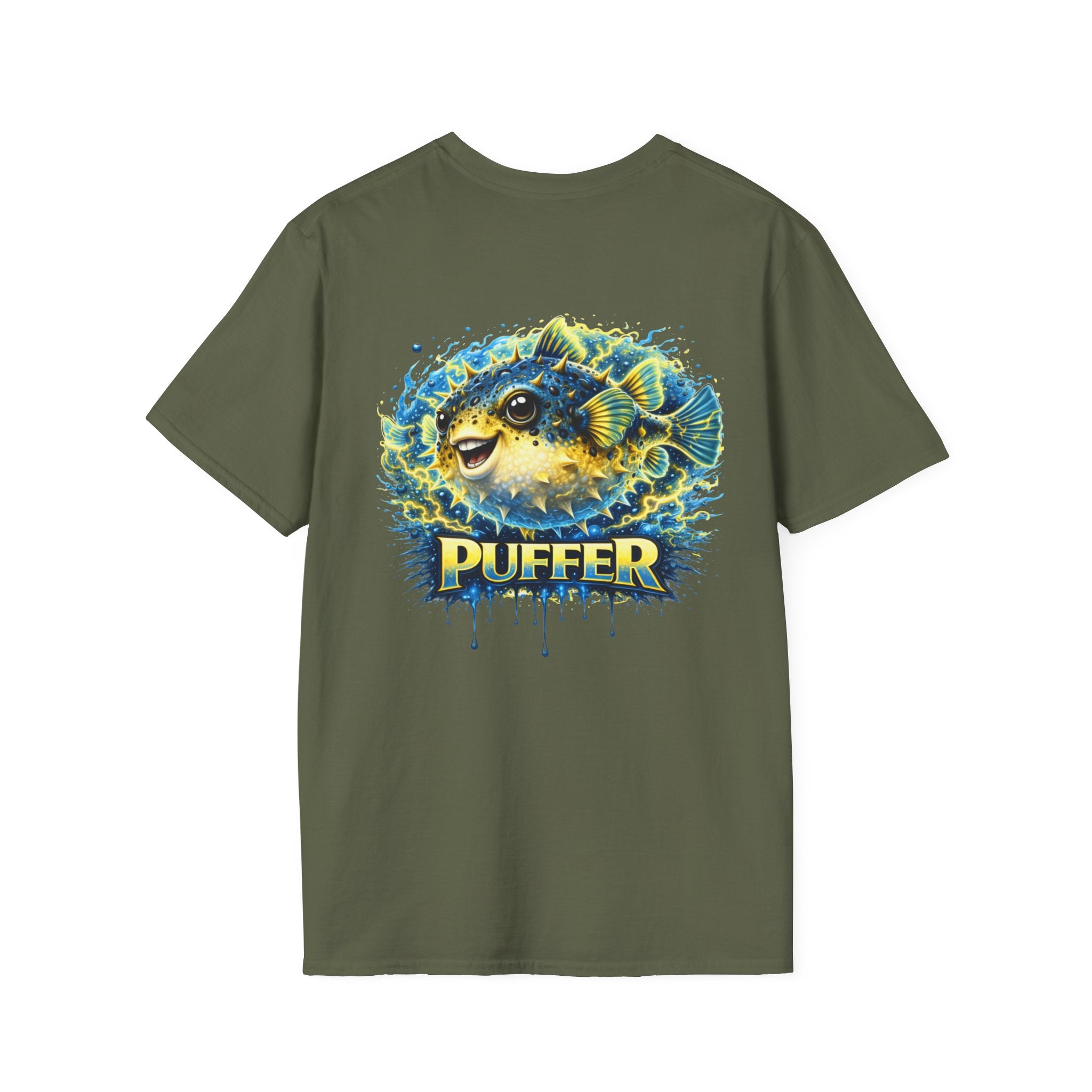Puffer Fish Graphic T-Shirt