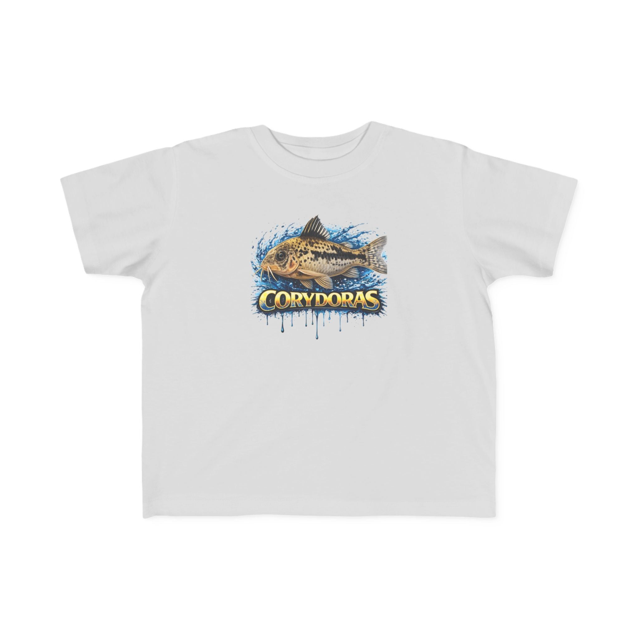Toddler Tee — 'Corydoras' Aquarium Fish Graphic