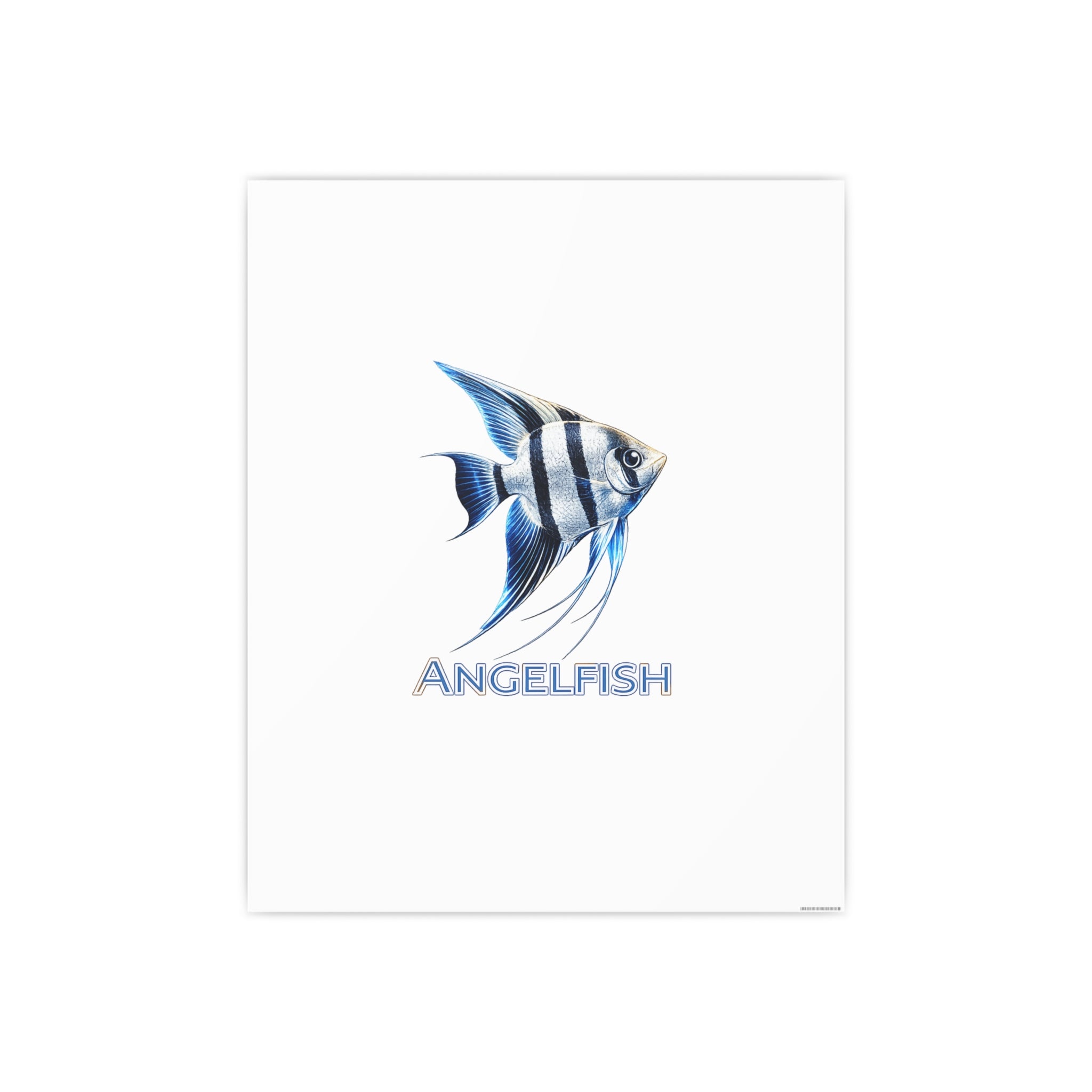 Angelfish – Premium Satin Photo Art Poster