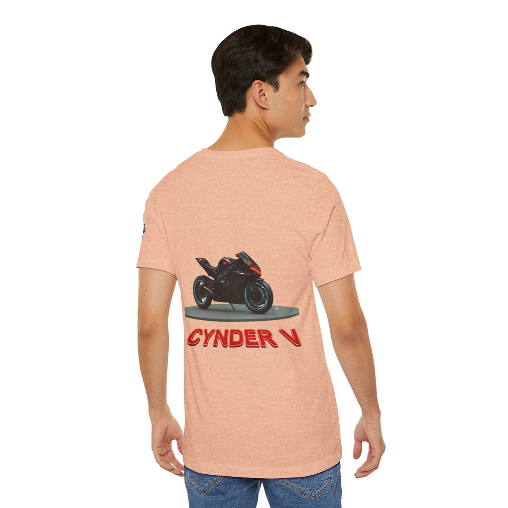 The Eternal Wars Motorcycle Tee — Cynder V Sportbike Graphic Shirt