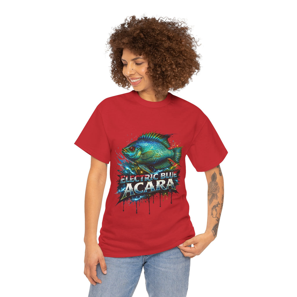 Electric Blue Acara – Premium Graphic Tee