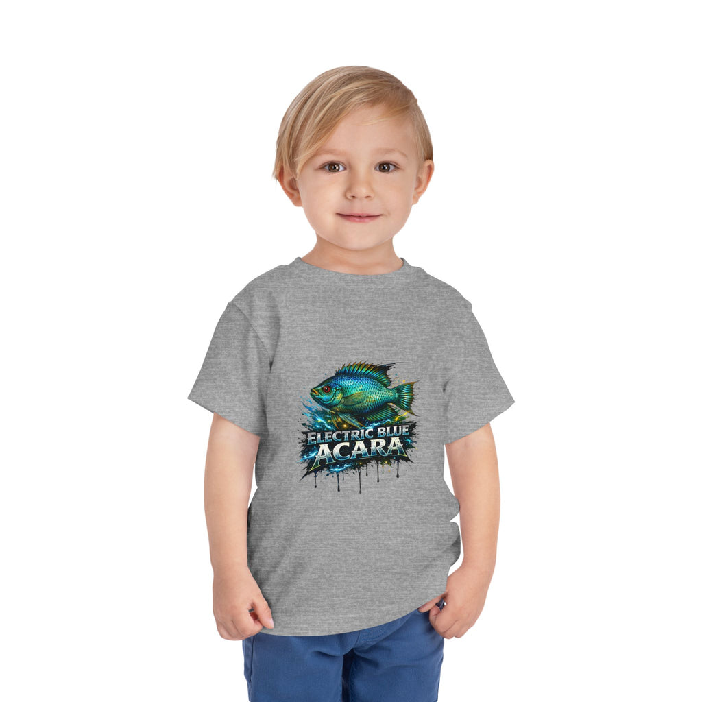 Electric Blue Acara – Toddler Graphic Tee