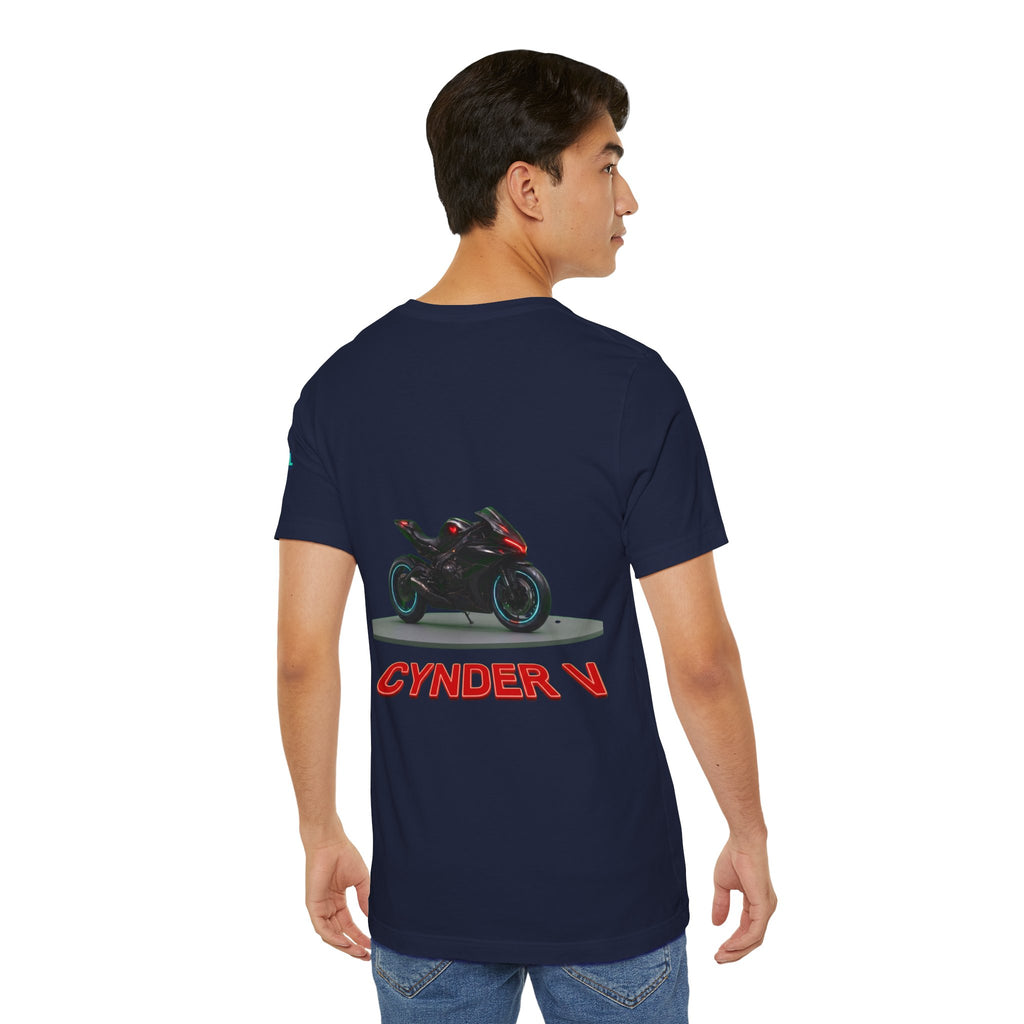 The Eternal Wars Motorcycle Tee — Cynder V Sportbike Graphic Shirt
