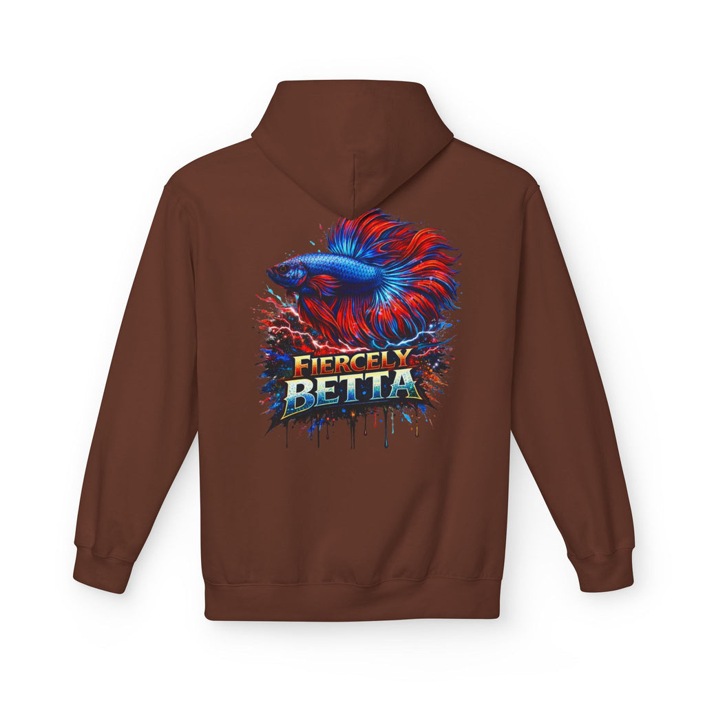 Fiercely Betta Hoodie – Colorful Betta Fish Graphic Pullover