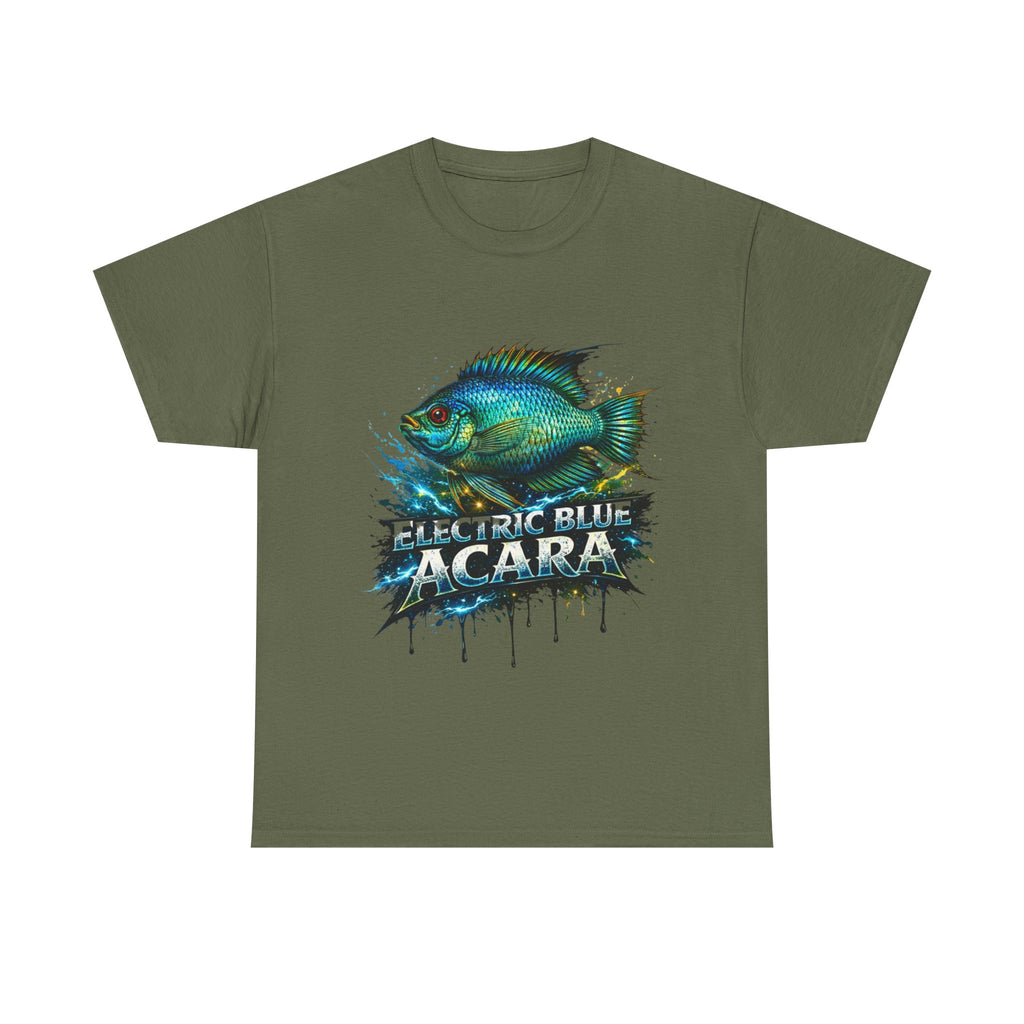 Electric Blue Acara – Premium Graphic Tee