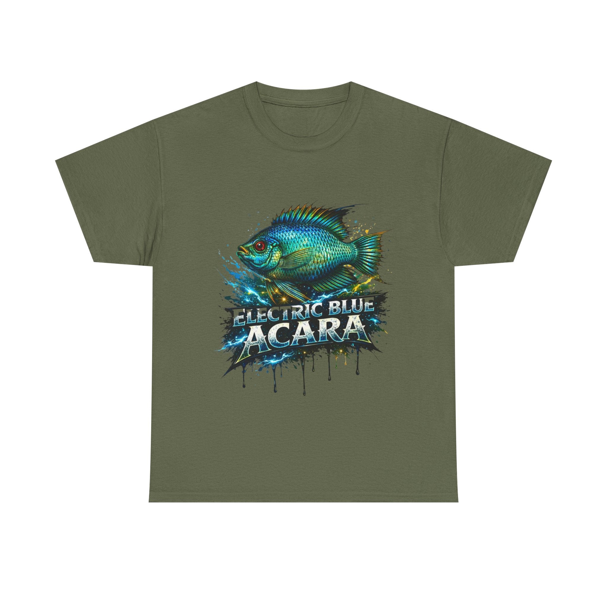 Electric Blue Acara – Premium Graphic Tee
