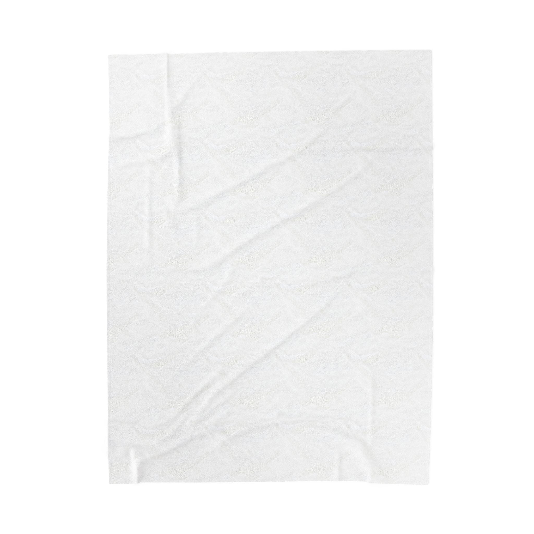 Velveteen Plush Blanket — Electric Paint Betta