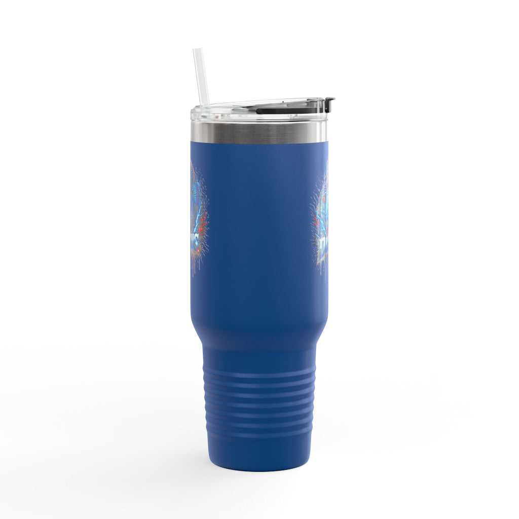 Electric Discus – 40oz Premium Insulated Travel Mug