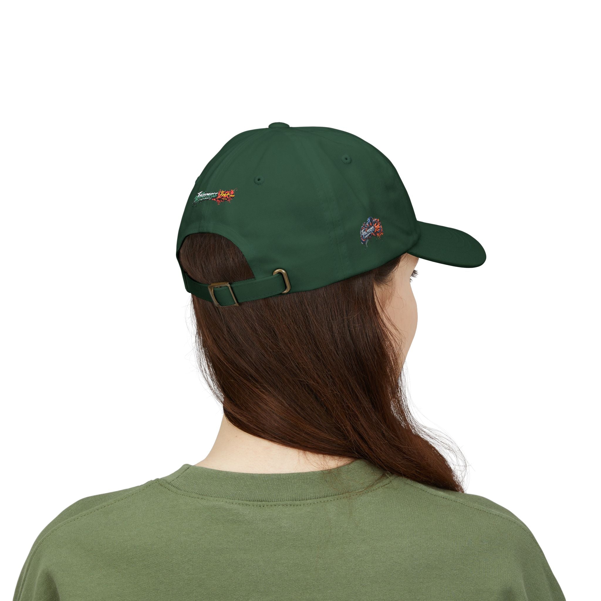 Betta Fish Dad Cap – Embroidered Color Splash Fish Baseball Hat