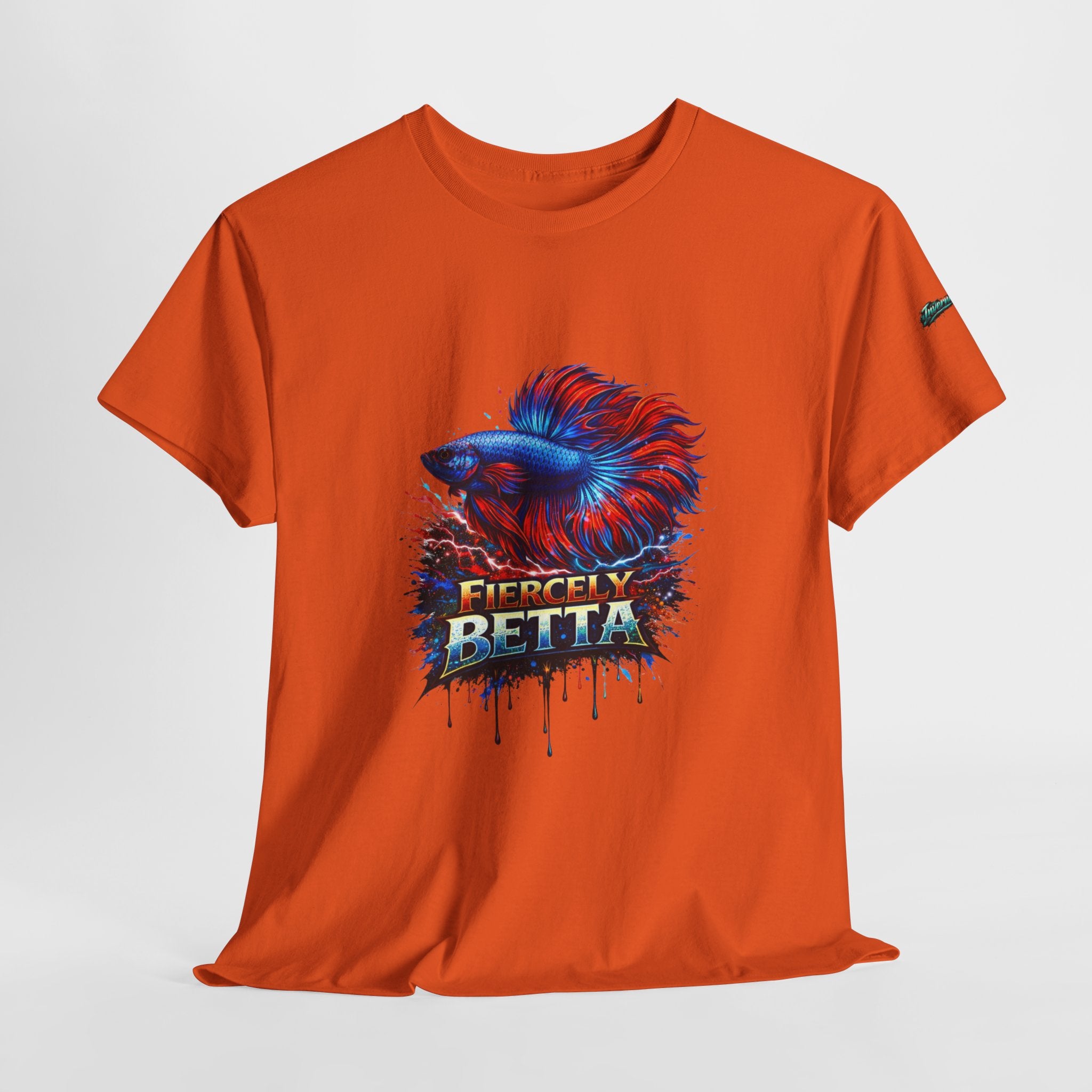 Betta Fish T-Shirt — Fiercely Betta Colorful Aquarium Fish Tee