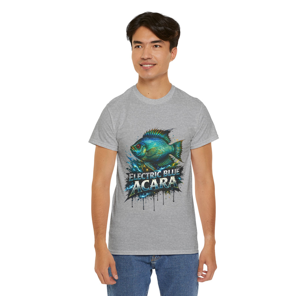 Electric Blue Acara – Premium Graphic Tee