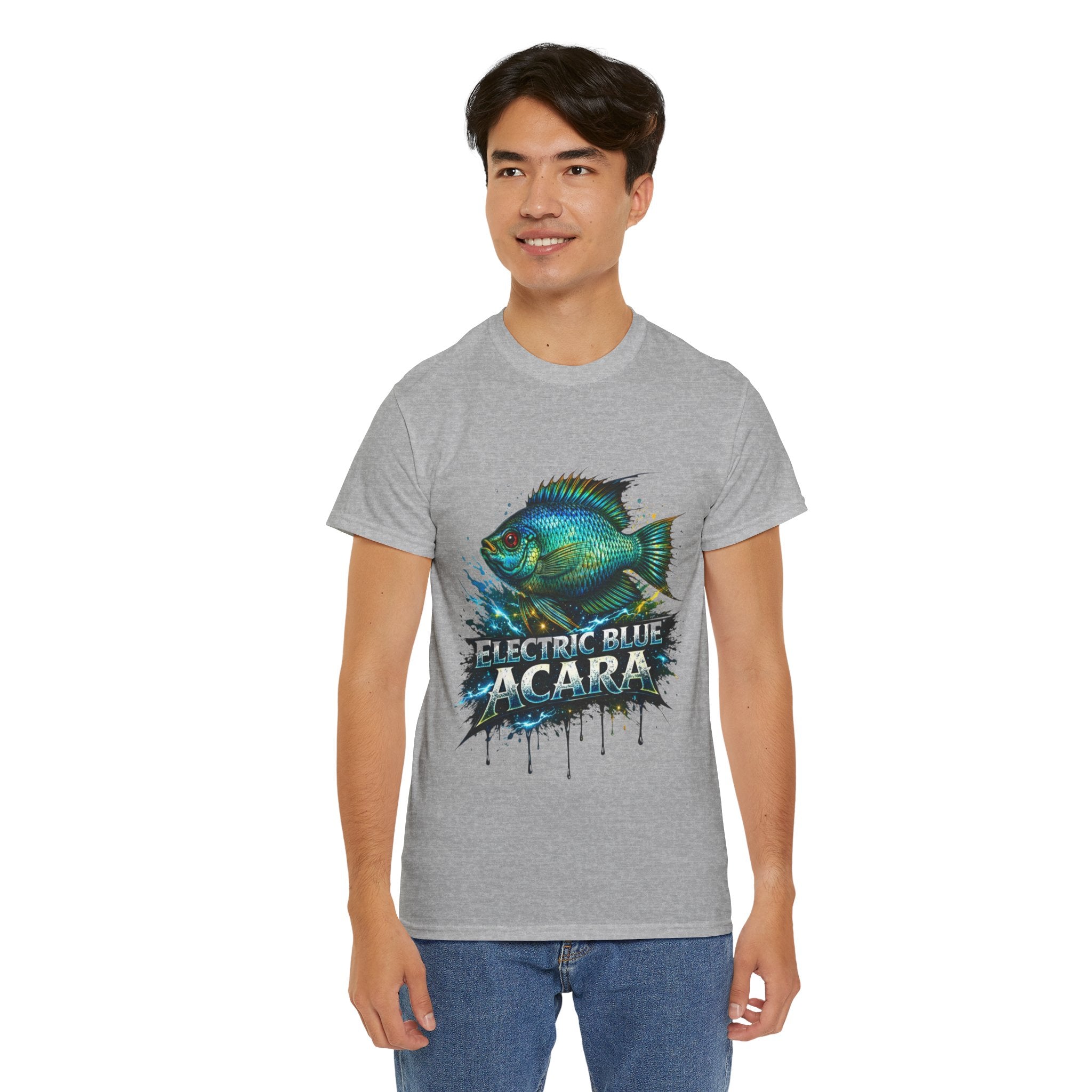 Electric Blue Acara – Premium Graphic Tee