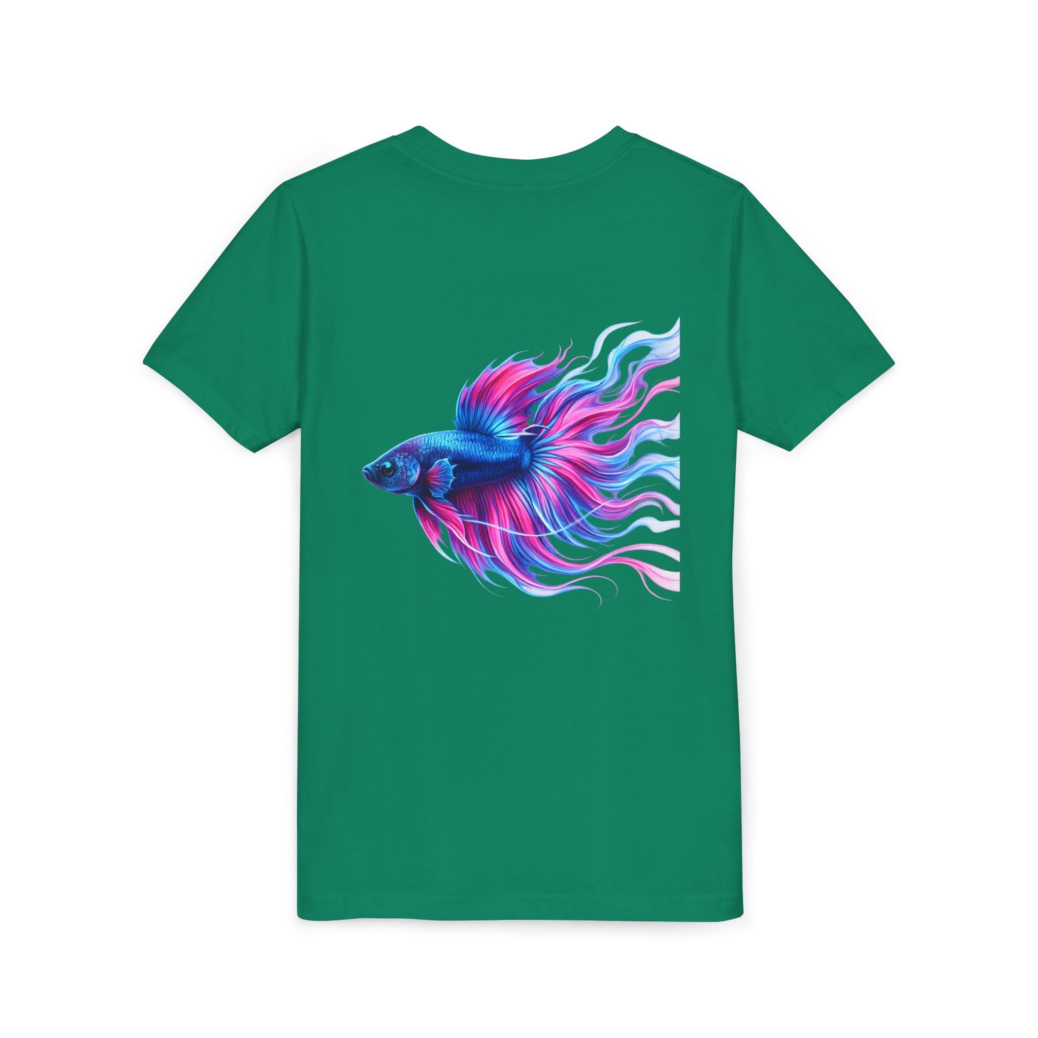 Youth Tee - Colorful Betta Fish Graphic Shirt