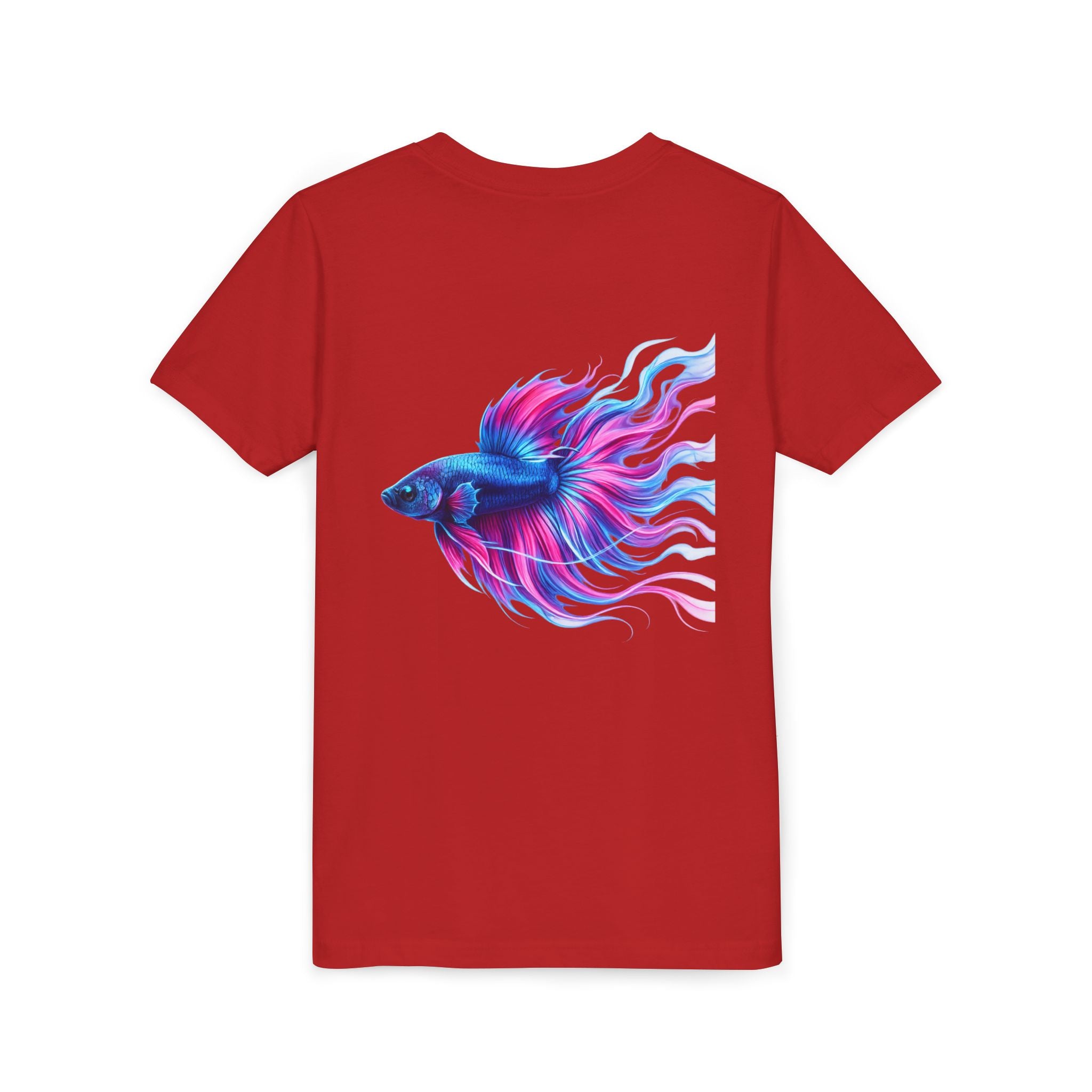 Youth Tee - Colorful Betta Fish Graphic Shirt