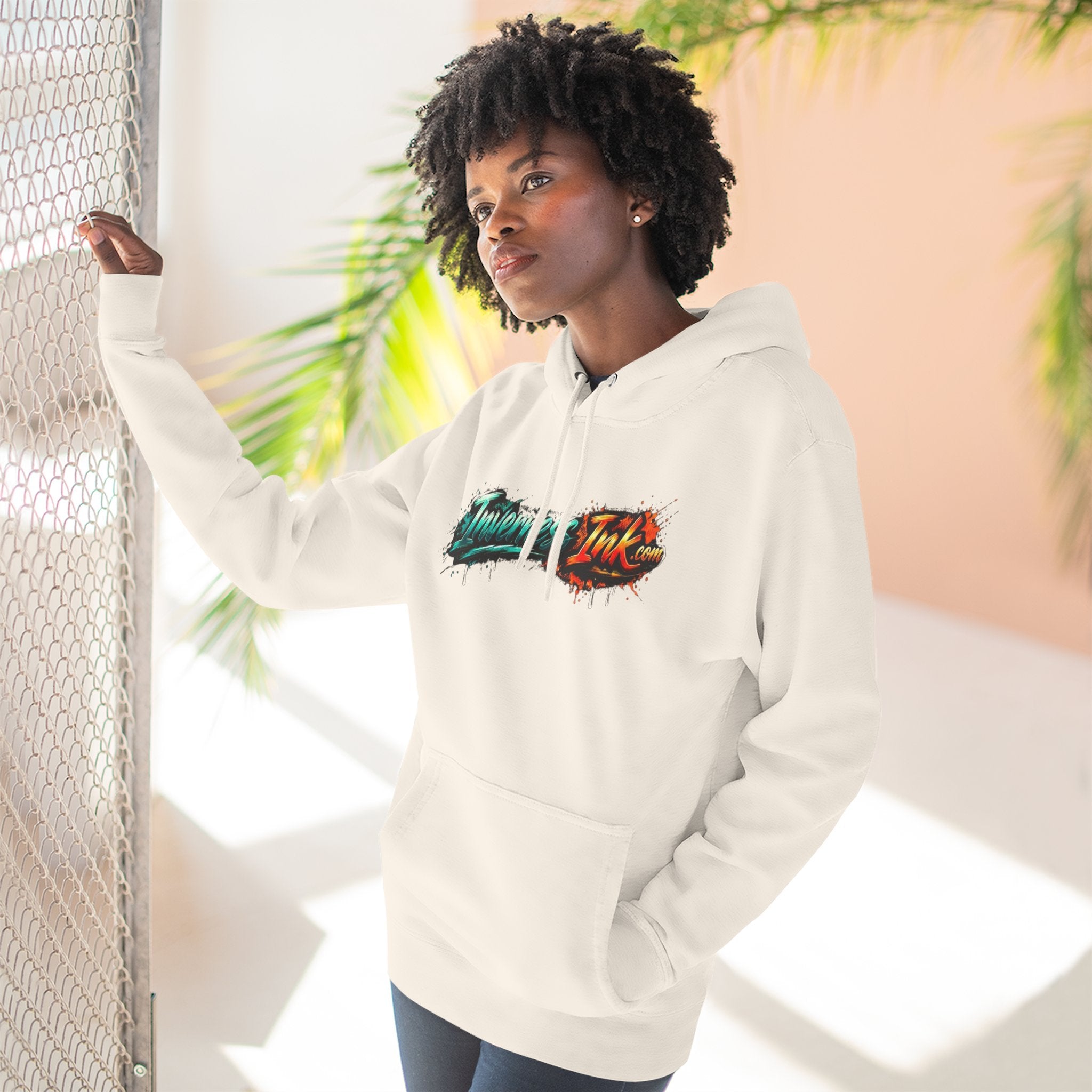 L-185 Xingu Spiny Monster Pleco — Urban Mural Hoodie