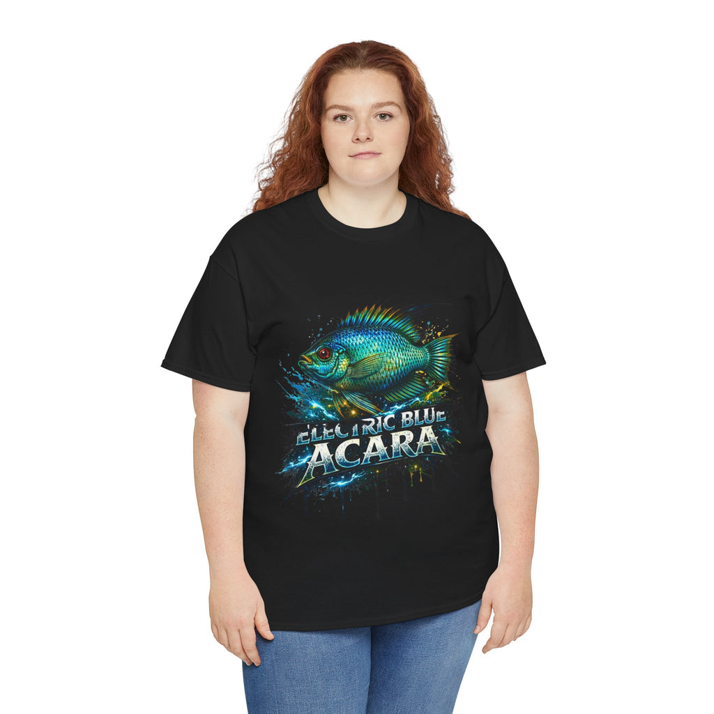 Electric Blue Acara – Premium Graphic Tee