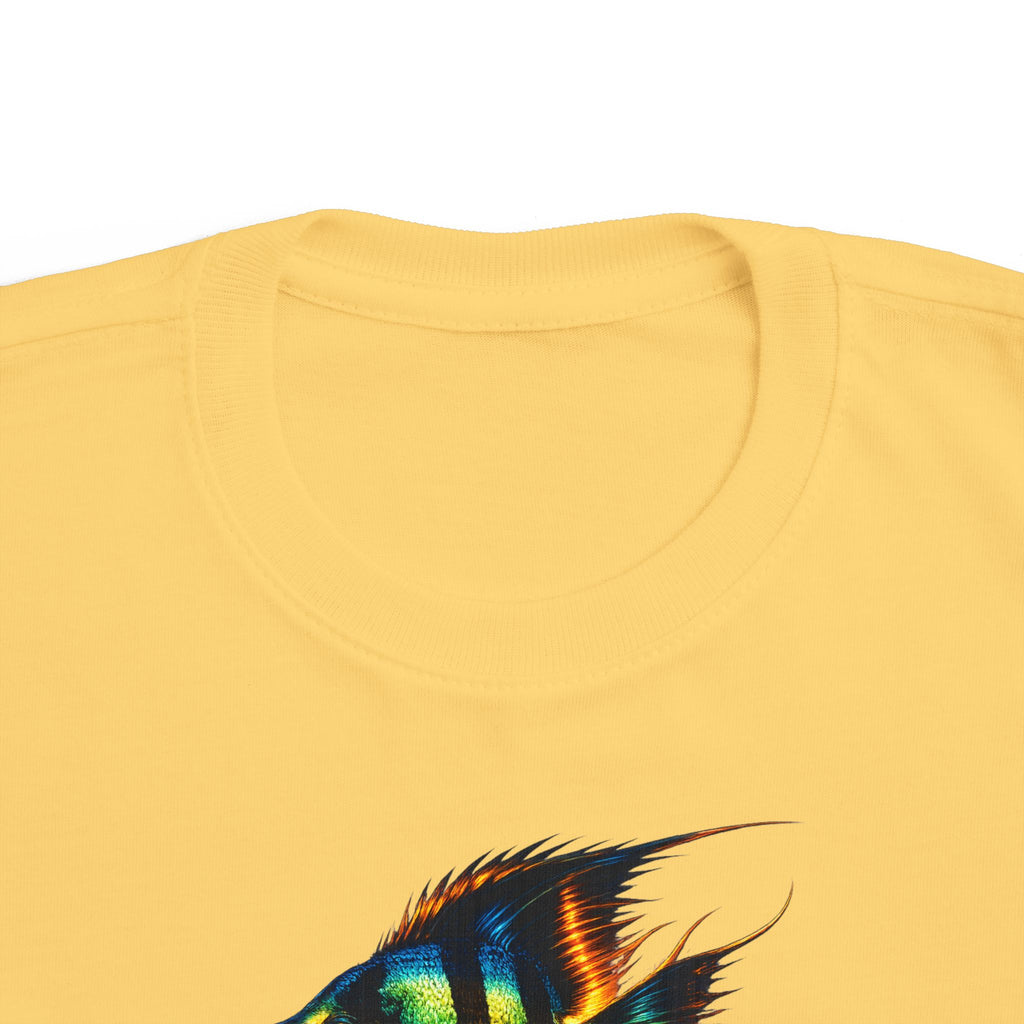 Toddler Fish Tee — Colorful Angelfish Graphic Kids Shirt