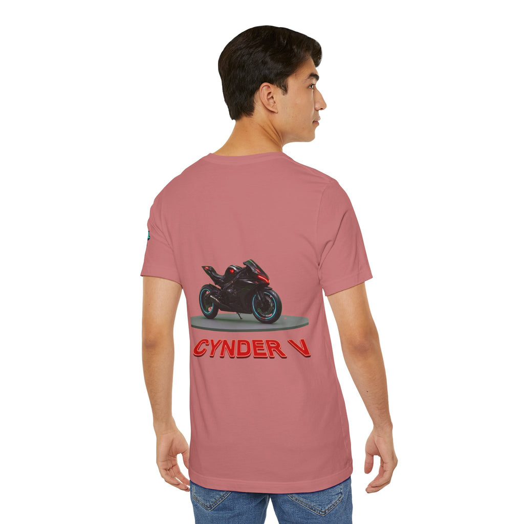 The Eternal Wars Motorcycle Tee — Cynder V Sportbike Graphic Shirt