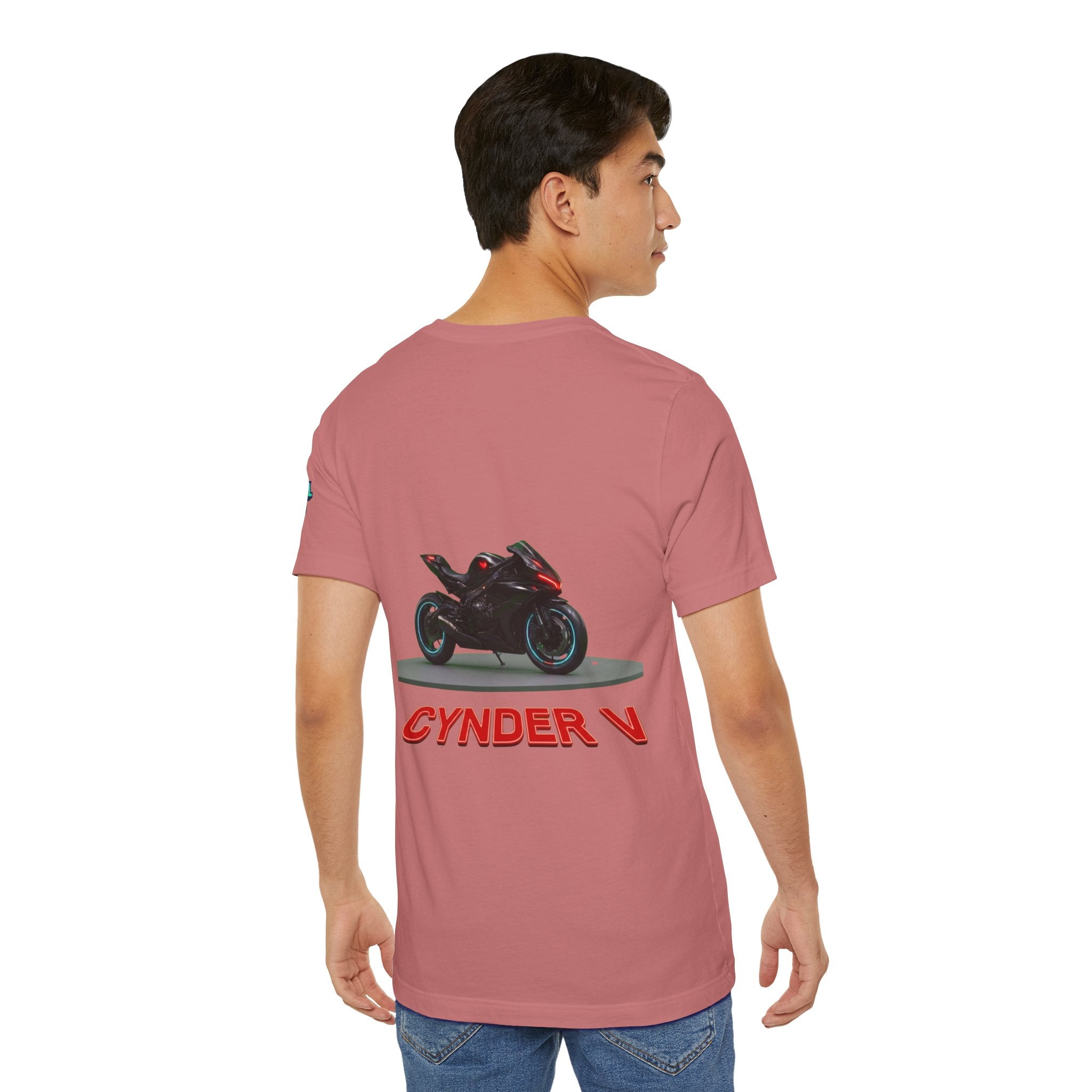 The Eternal Wars Motorcycle Tee — Cynder V Sportbike Graphic Shirt