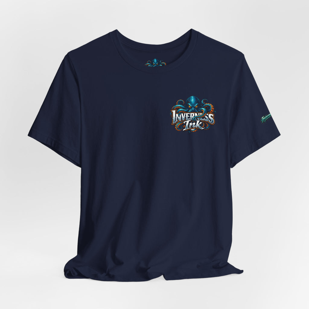 Betta Fish Graphic Tee — Vibrant Blue & Pink Aquatic Art T‑Shirt