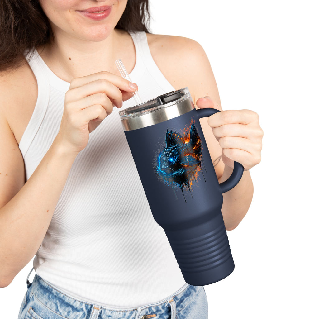 Armored Pleco – 40oz Premium Insulated Travel Mug L-185
