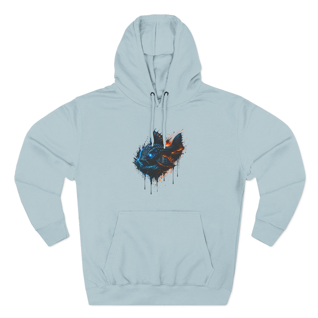 Armored Pleco L-185 – Premium Fleece Hooded Sweatshirt