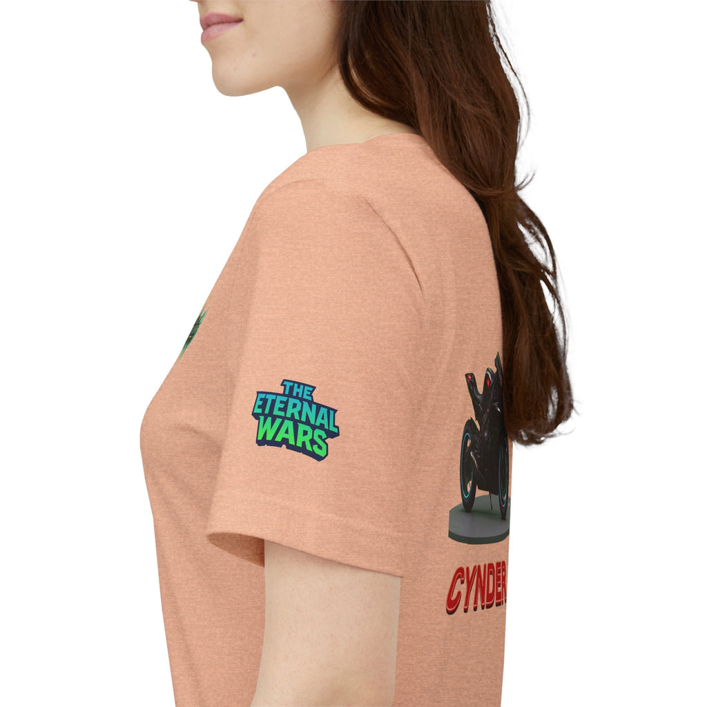 The Eternal Wars Motorcycle Tee — Cynder V Sportbike Graphic Shirt