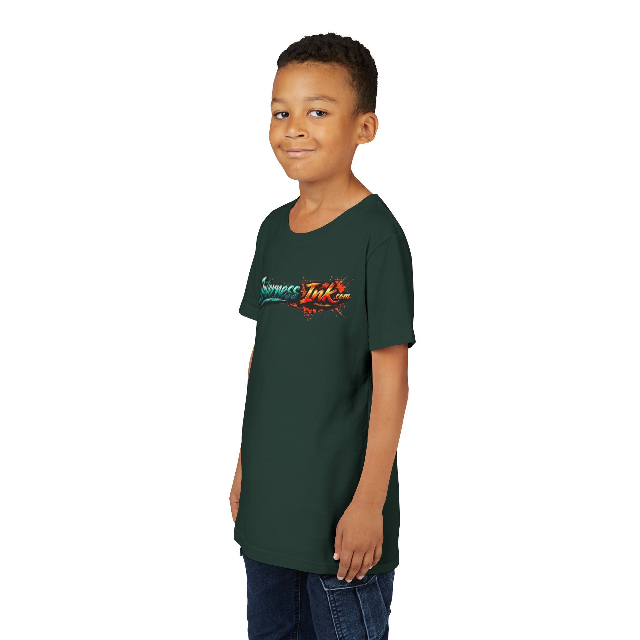 Youth Tee - Colorful Betta Fish Graphic Shirt