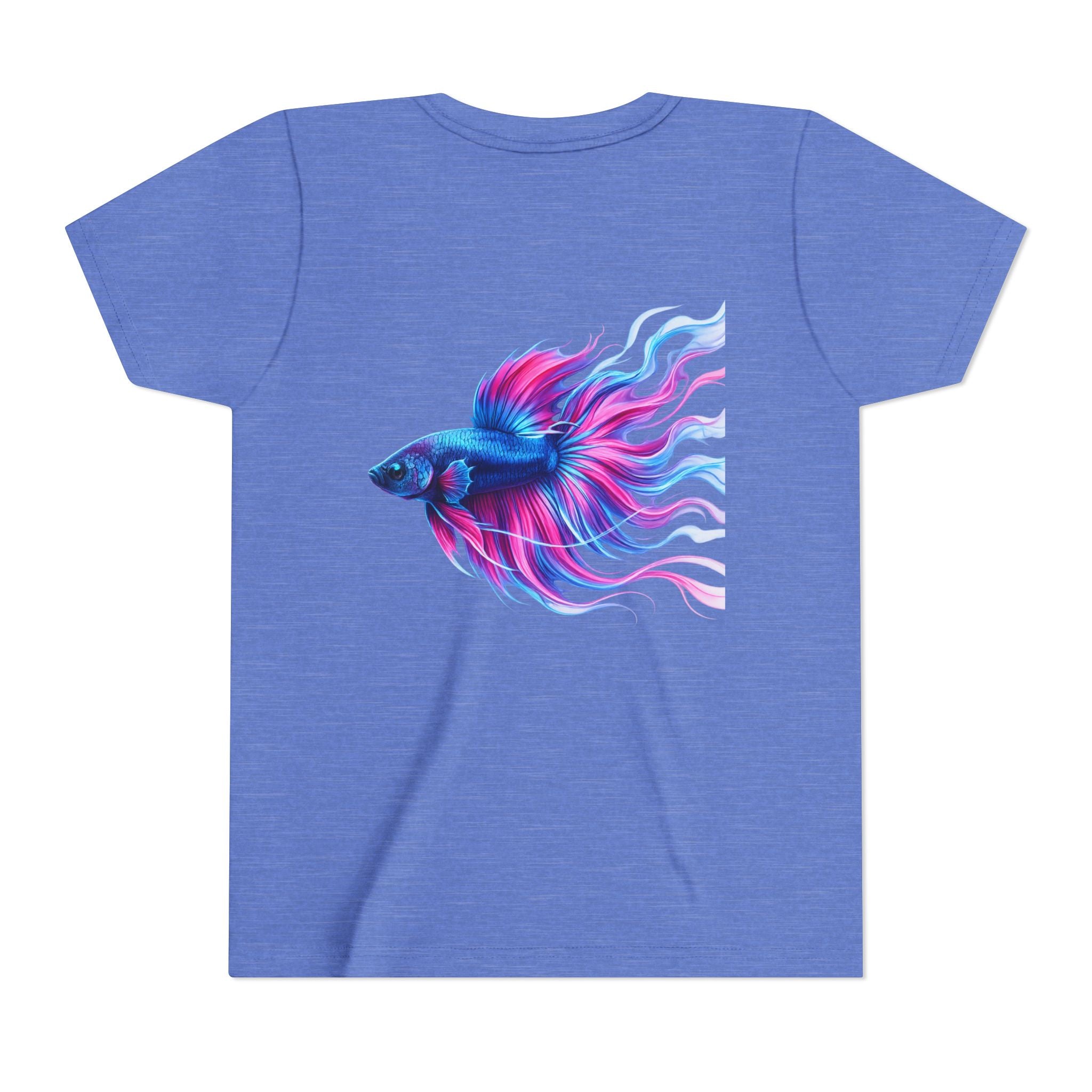 Youth Tee - Colorful Betta Fish Graphic Shirt