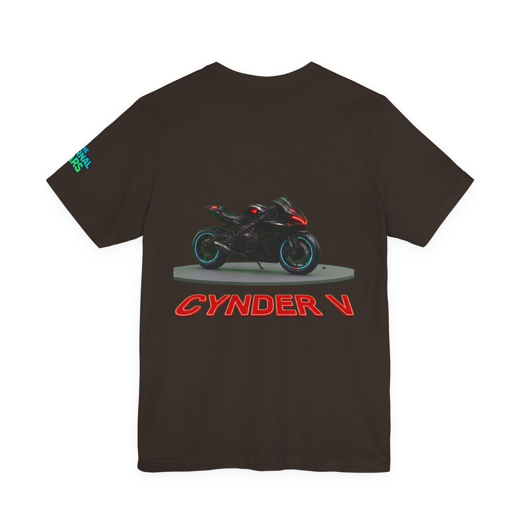 The Eternal Wars Motorcycle Tee — Cynder V Sportbike Graphic Shirt