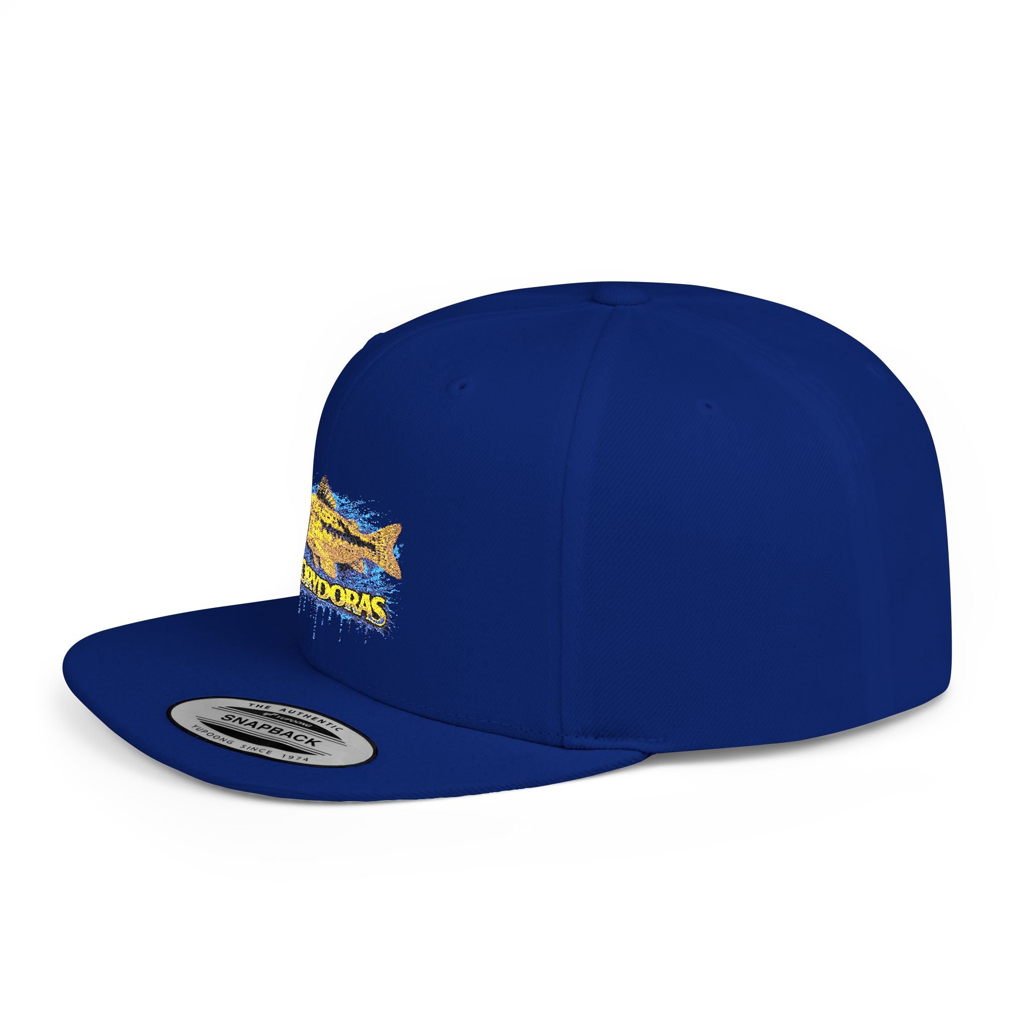Corydoras Catfish Splash Flat Bill Snapback Hat