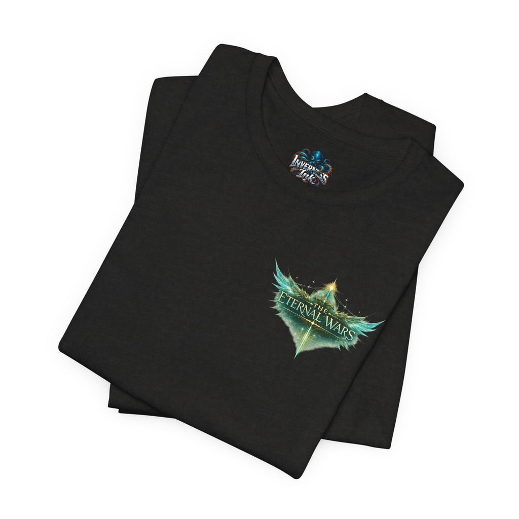 The Eternal Wars Motorcycle Tee — Cynder V Sportbike Graphic Shirt
