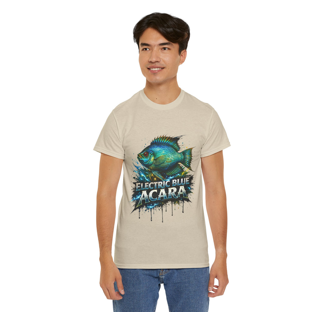 Electric Blue Acara – Premium Graphic Tee