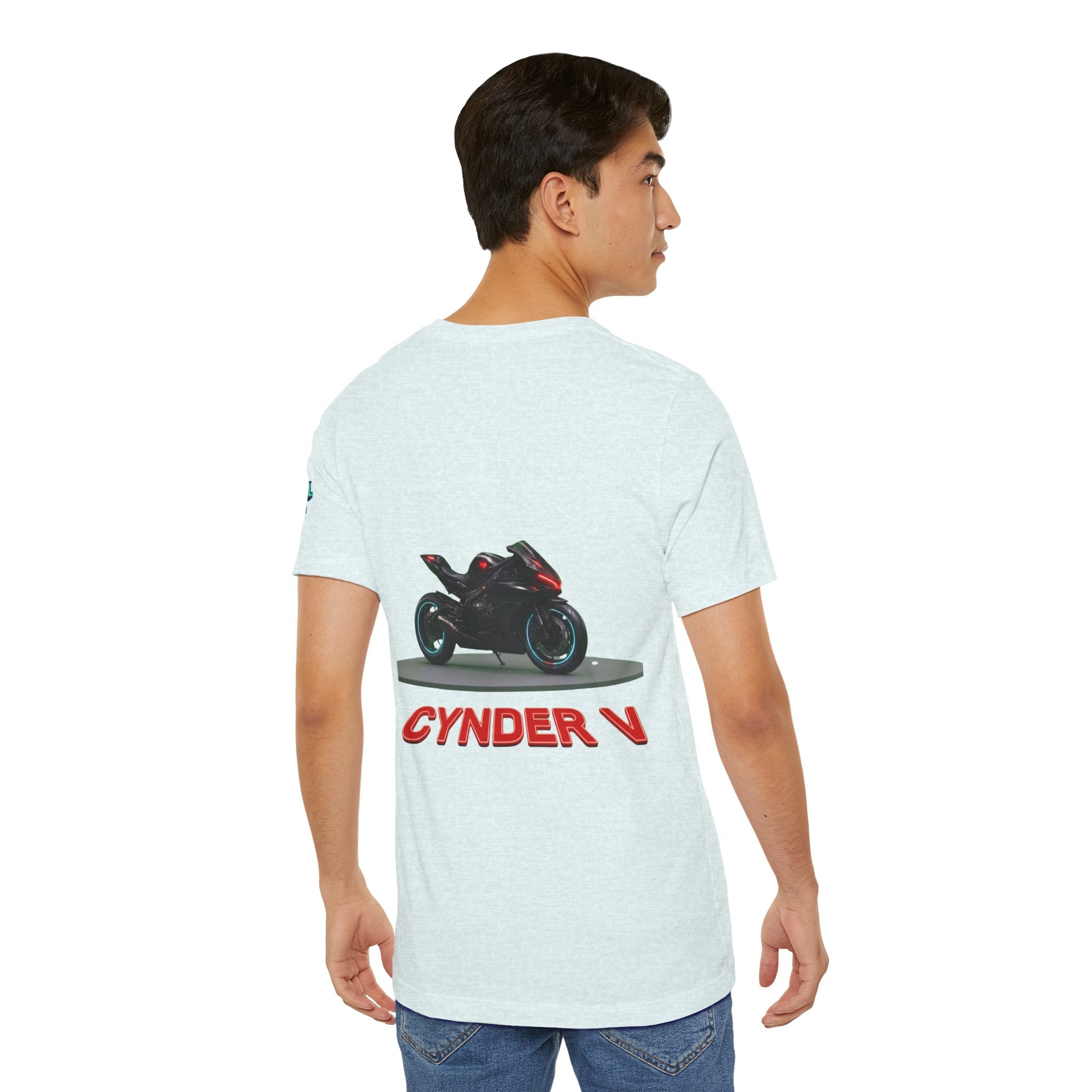 The Eternal Wars Motorcycle Tee — Cynder V Sportbike Graphic Shirt