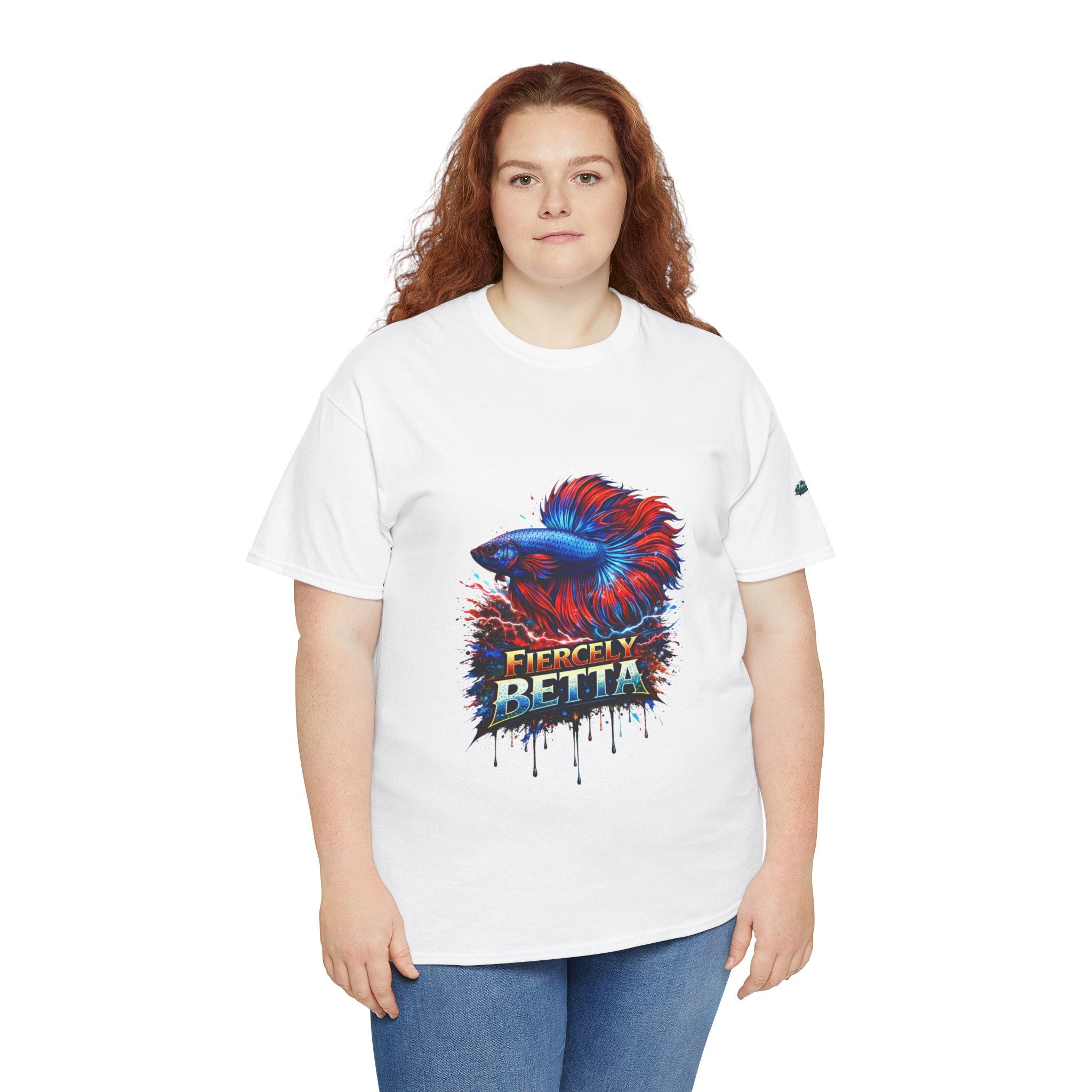 Betta Fish T-Shirt — Fiercely Betta Colorful Aquarium Fish Tee