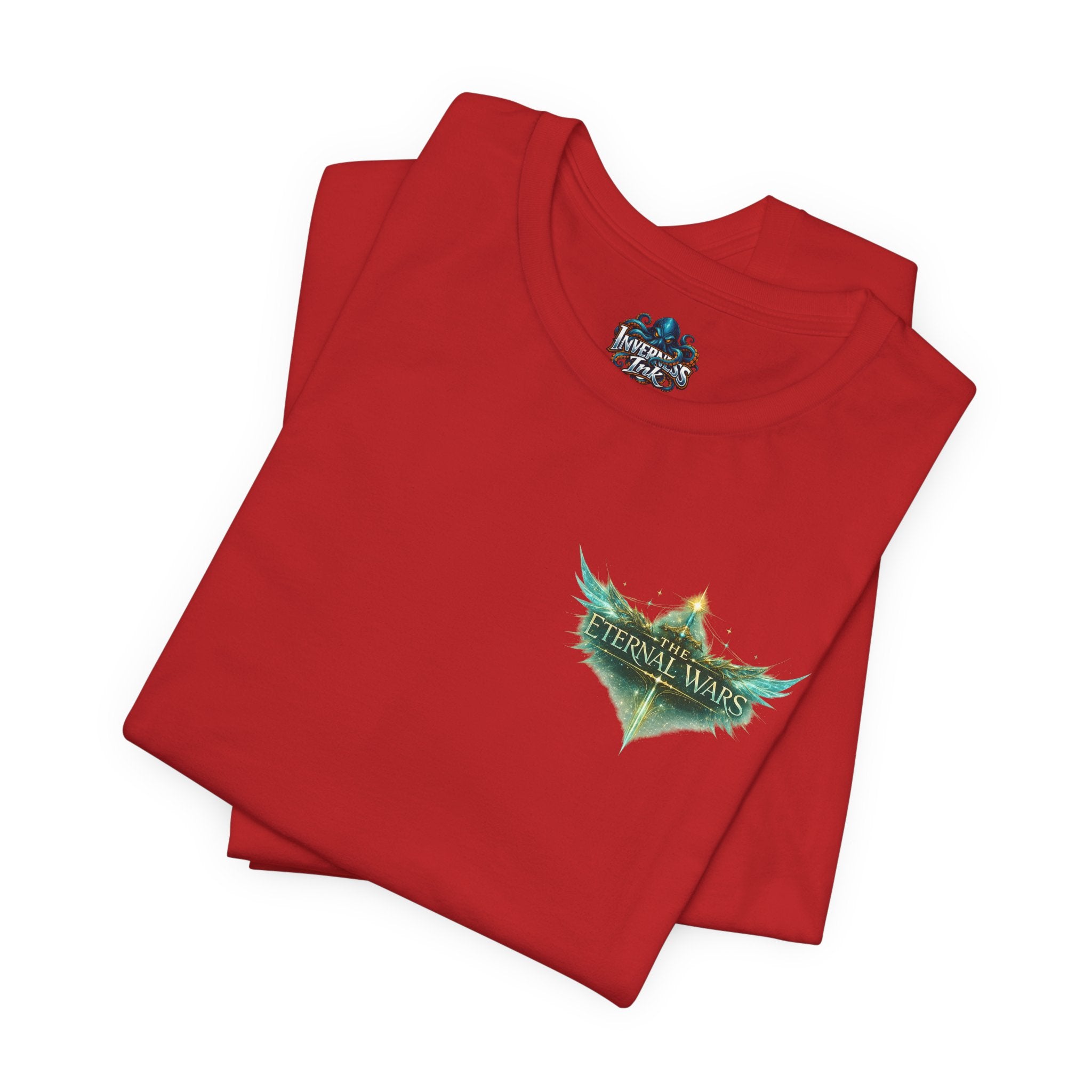 The Eternal Wars Motorcycle Tee — Cynder V Sportbike Graphic Shirt