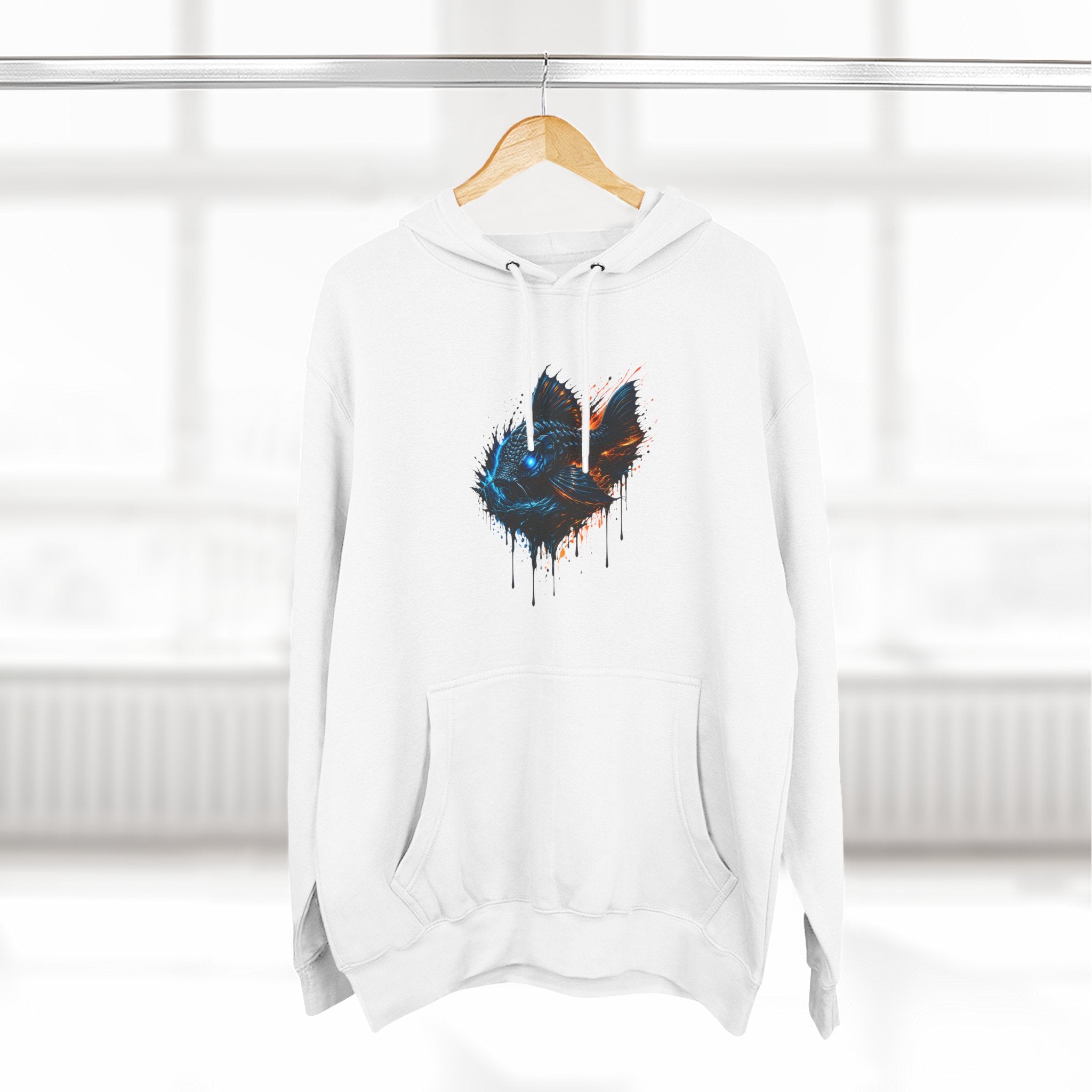 Armored Pleco L-185 – Premium Fleece Hooded Sweatshirt