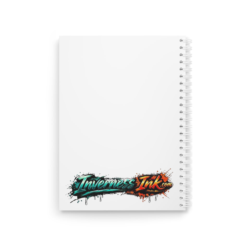 Discus Fish Spiral Notebook — Vibrant Aquarium Art Journal