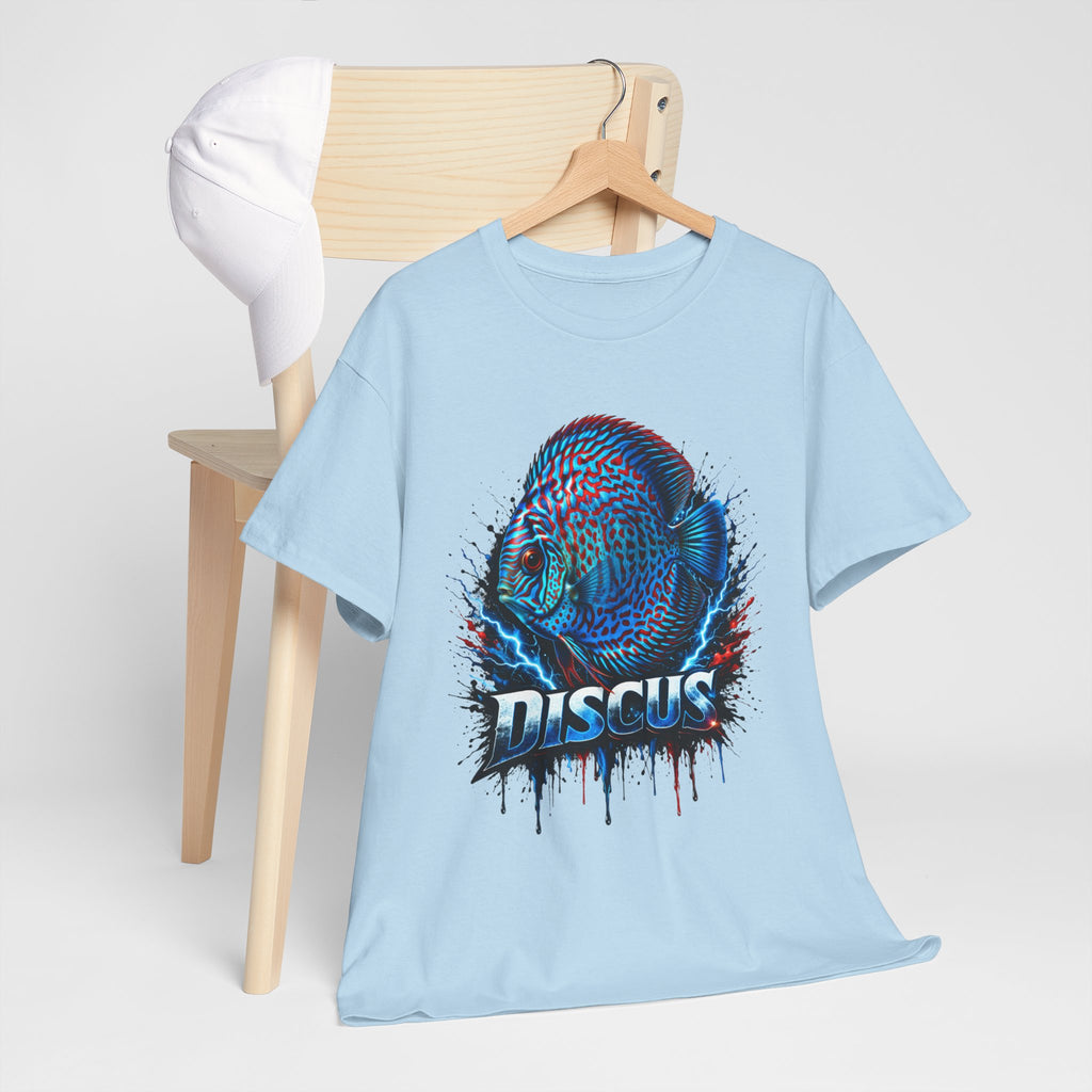 Discus Fish Graphic Tee - Vibrant Aquarium Fish Shirt