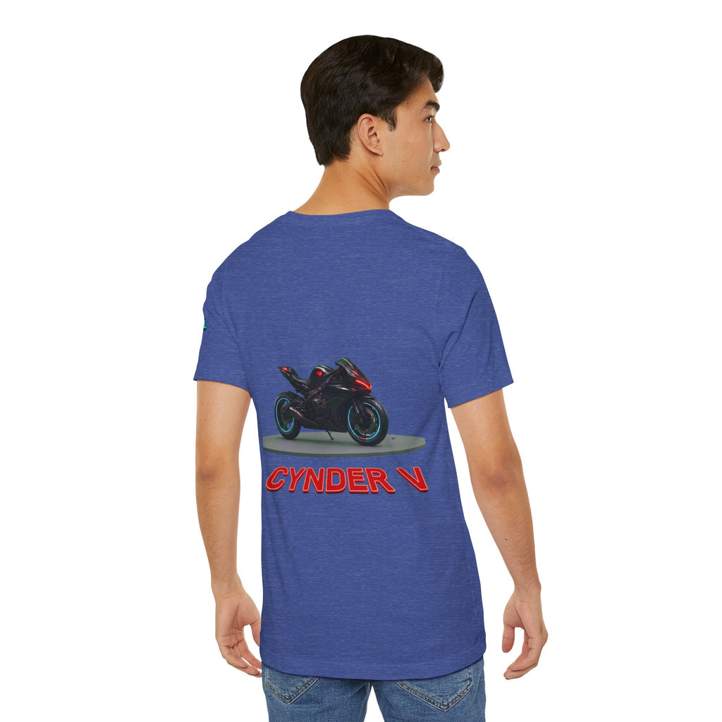 The Eternal Wars Motorcycle Tee — Cynder V Sportbike Graphic Shirt