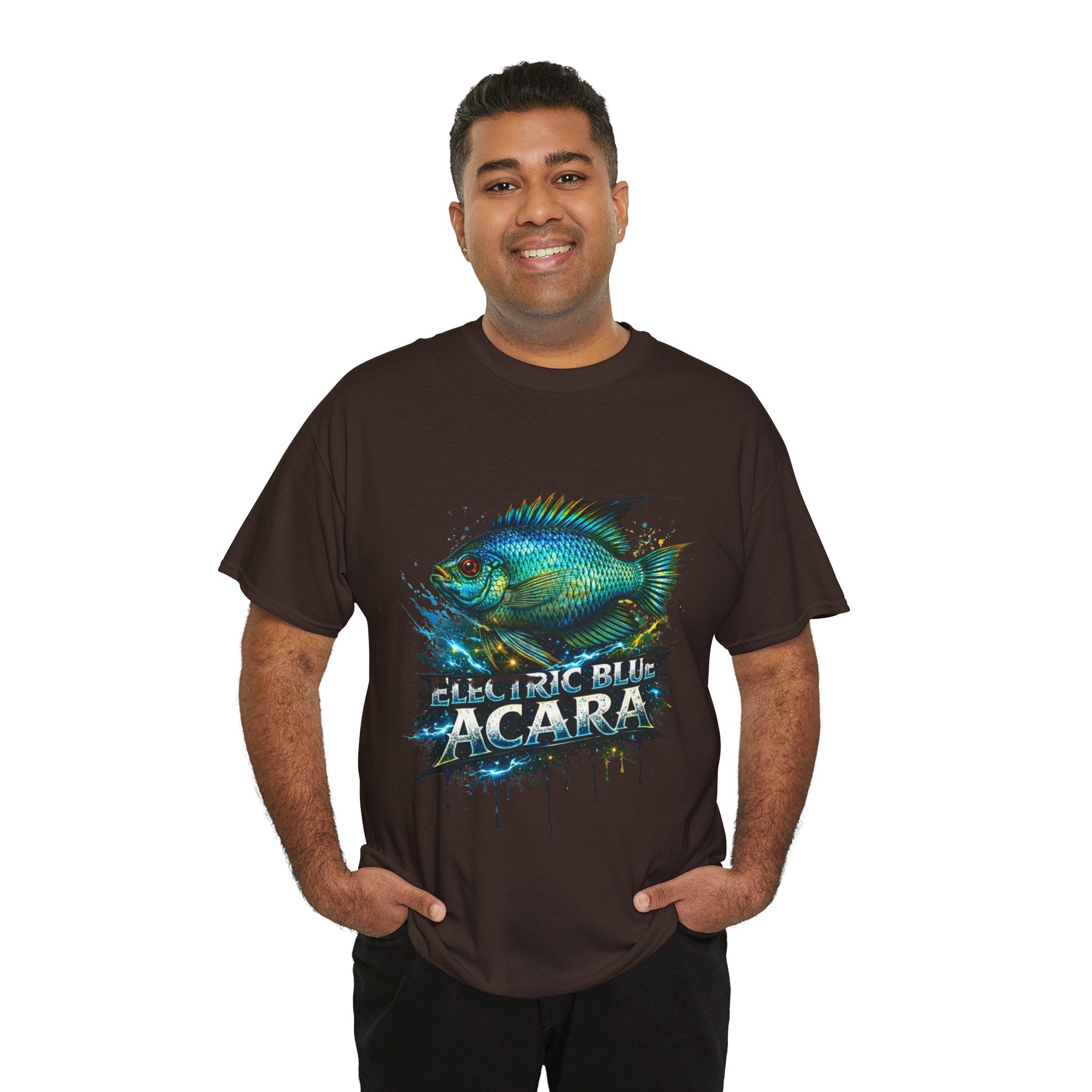 Electric Blue Acara – Premium Graphic Tee