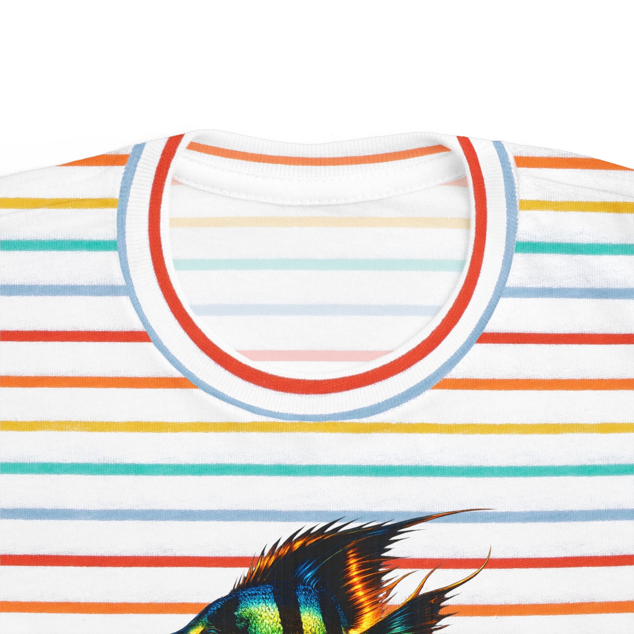 Toddler Fish Tee — Colorful Angelfish Graphic Kids Shirt
