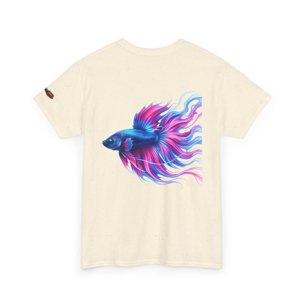 Electric Paint Betta — Classic Heavy Cotton Tee