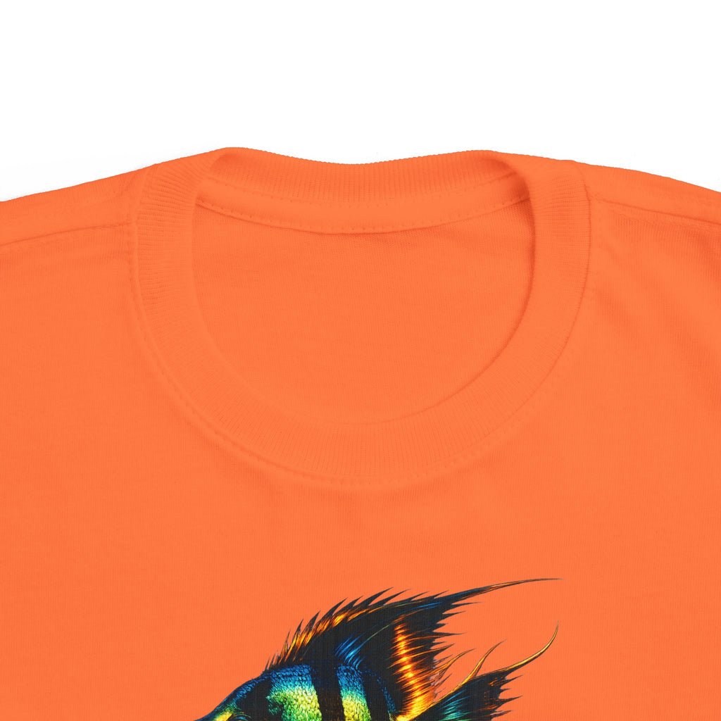 Toddler Fish Tee — Colorful Angelfish Graphic Kids Shirt