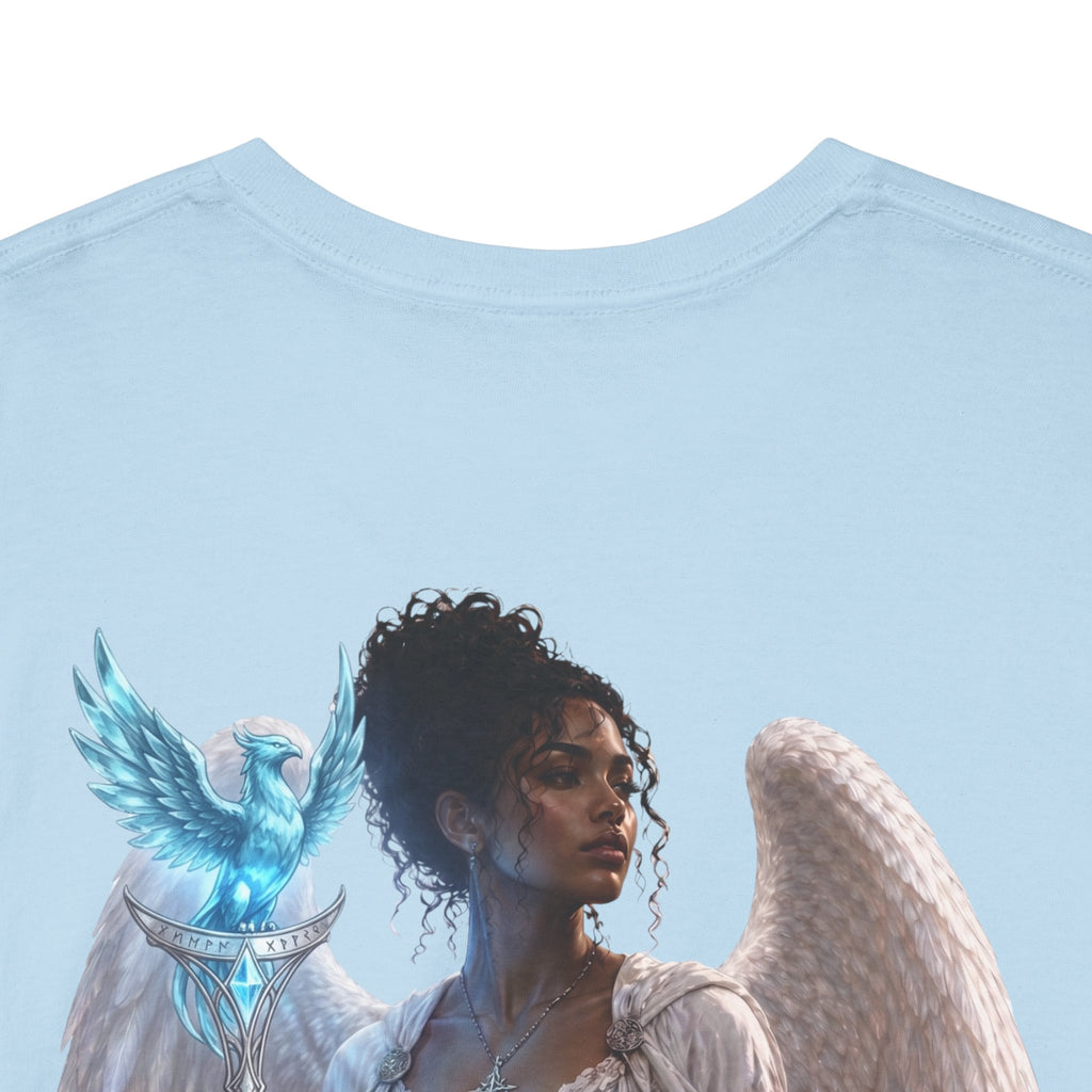 The Eternal Wars Graphic Tee – "Cambria" Winged Warrior Shirt