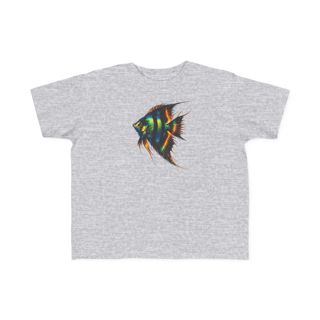 Toddler Fish Tee — Colorful Angelfish Graphic Kids Shirt