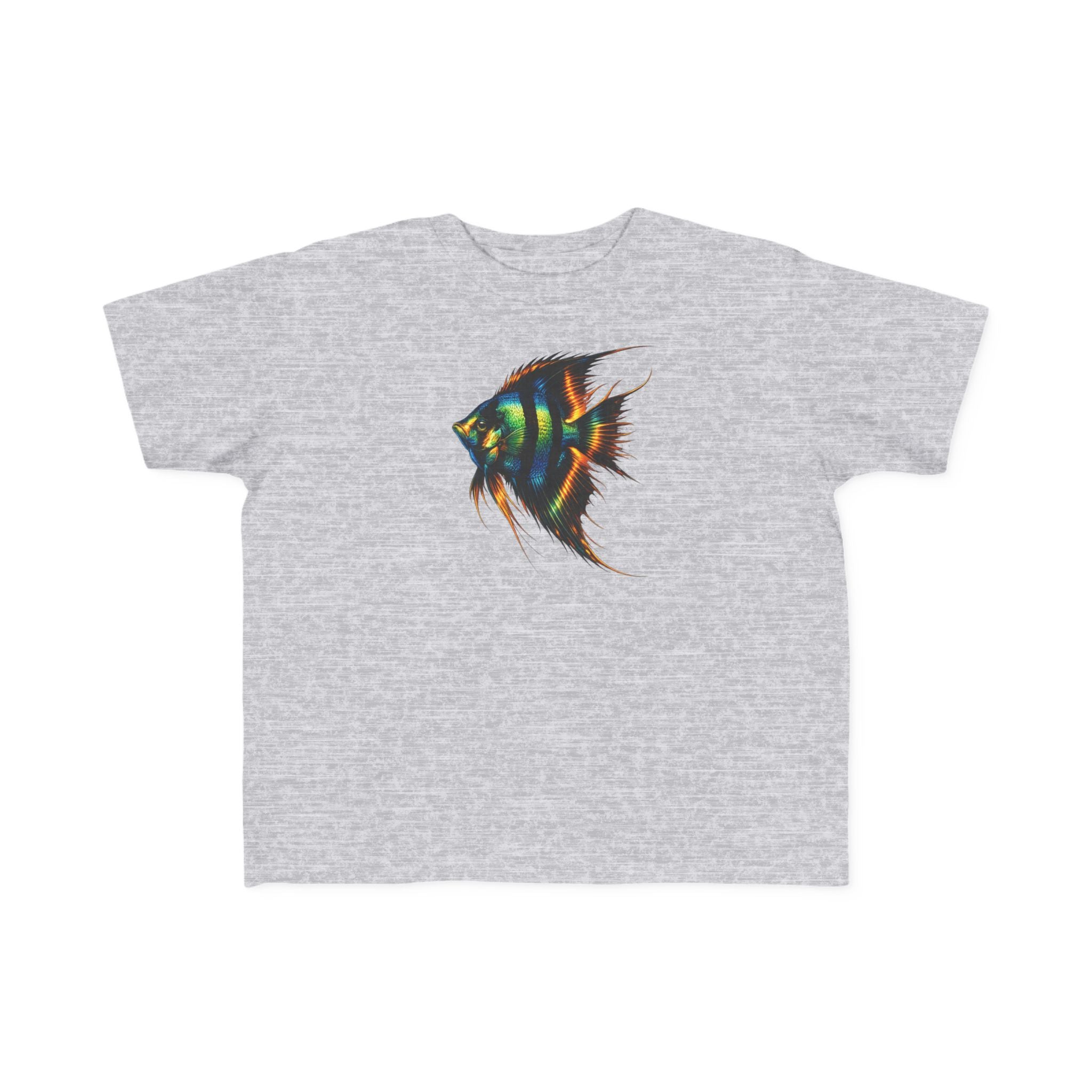Toddler Fish Tee — Colorful Angelfish Graphic Kids Shirt